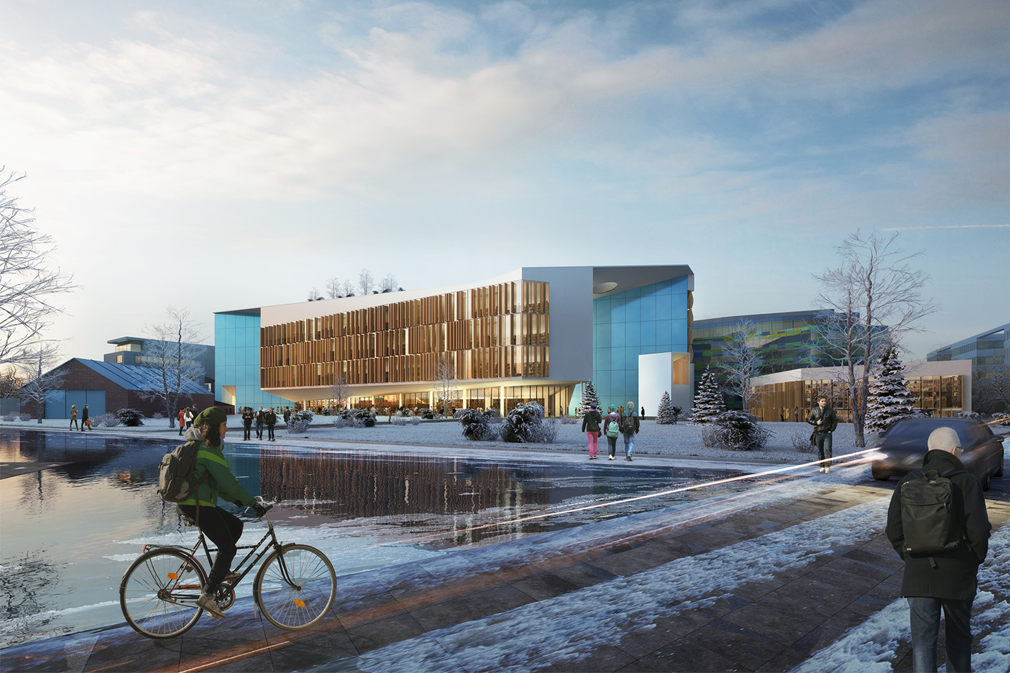 Helsinki Central Library - Front View